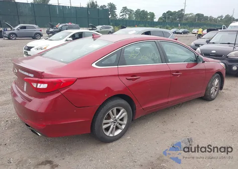 2015 Hyundai Sonata Se z USA, uszkodzony, nr VIN 5NPE24AF0FH147831